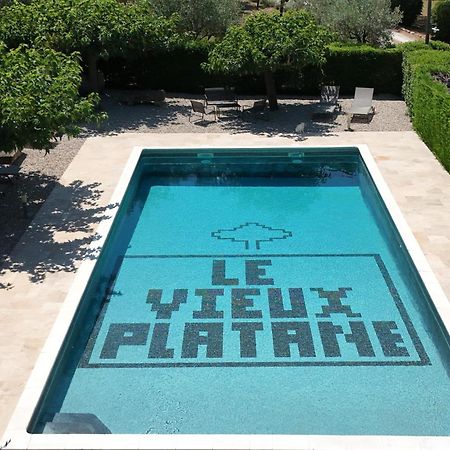 Готель Le Vieux Platane Cairanne Екстер'єр фото